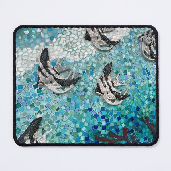 Item preview, ANGELFISH MOSAIC designed and sold by BridgetBresser.