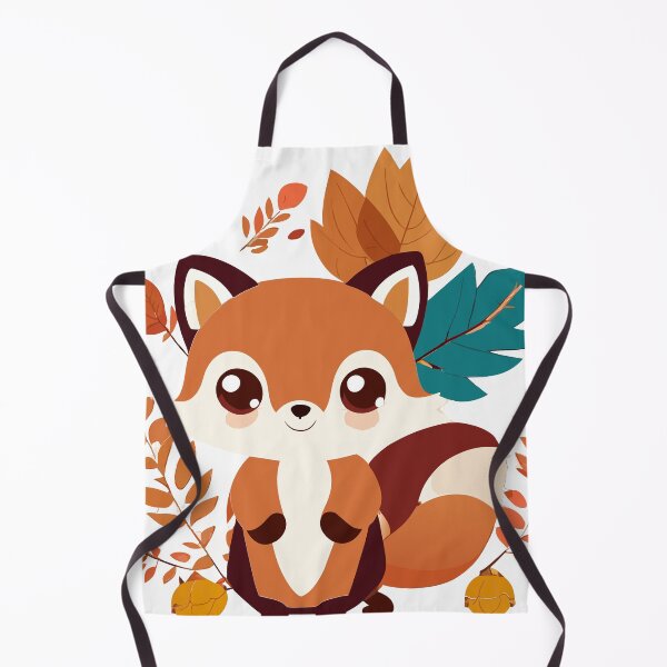 Item preview, Happy Thanksgiving cute little fox designed and sold by Pixlsmediahn.