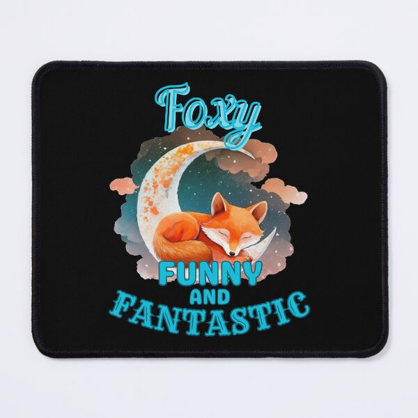 Item preview, Foxy, Funny, And Fantastic. snow fox designed and sold by FoxVibes.