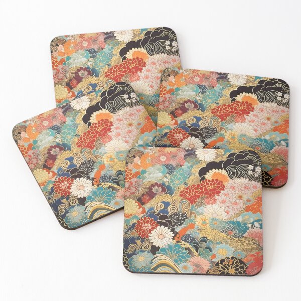 Item preview, Japanese Komono fabric print designed and sold by dcrc.