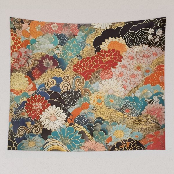 Item preview, Japanese Komono fabric print designed and sold by dcrc.