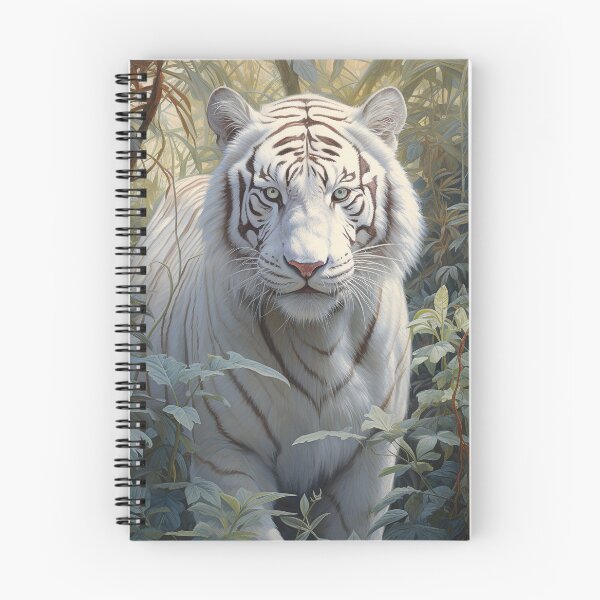 Item preview, White Jungle Tiger designed and sold by Elisabeth Lucas.