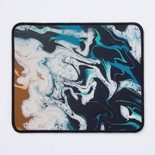 Item preview, BEACHY PAINT POUR designed and sold by BridgetBresser.