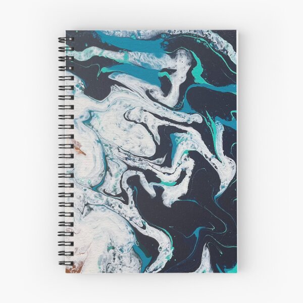 Item preview, BEACHY PAINT POUR designed and sold by BridgetBresser.