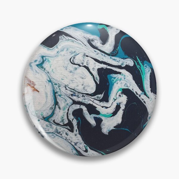 Item preview, BEACHY PAINT POUR designed and sold by BridgetBresser.