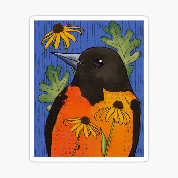 Item preview, Maryland Baltimore Oriole designed and sold by Kim Rausch.