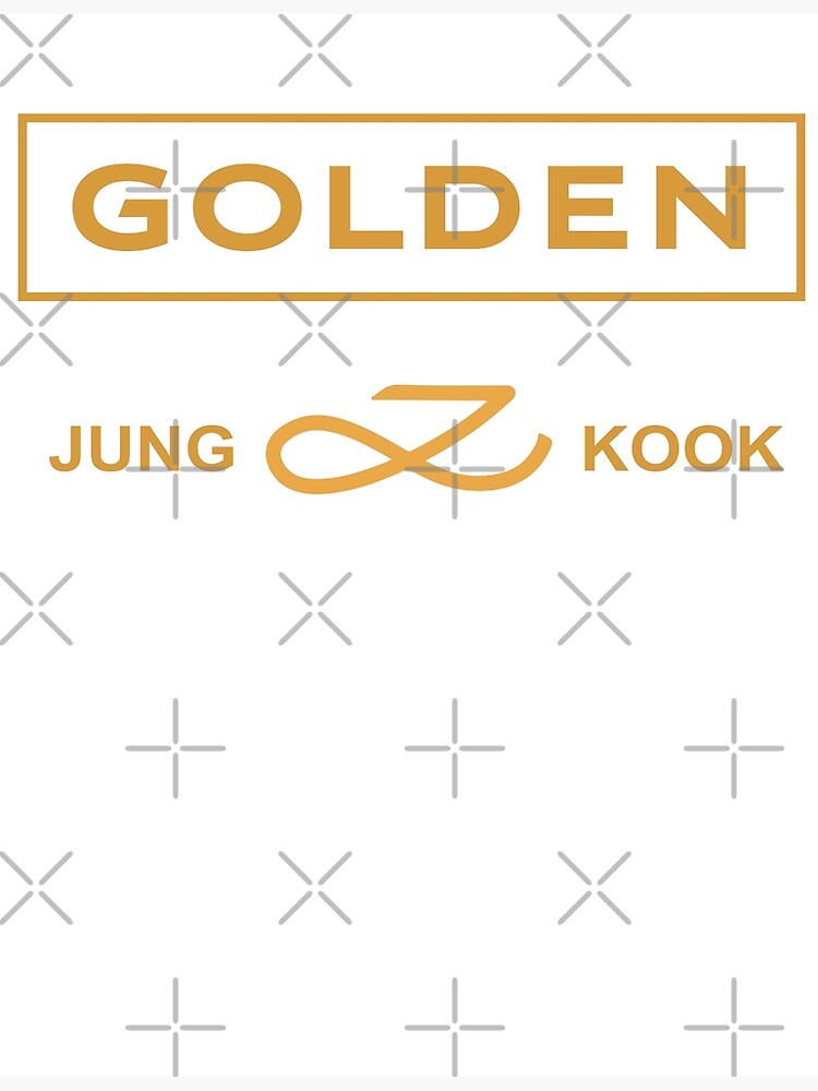 Jungkook Kpop Golden Album Poster for Sale by JoeHamiltona