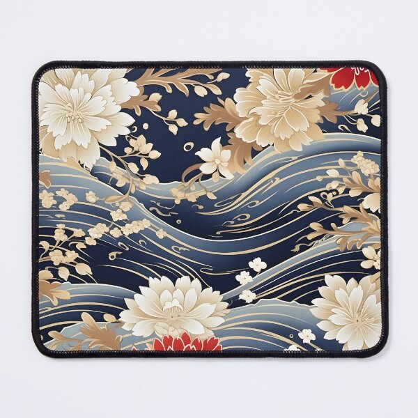 Item preview, japanese komono fabric print designed and sold by dcrc.