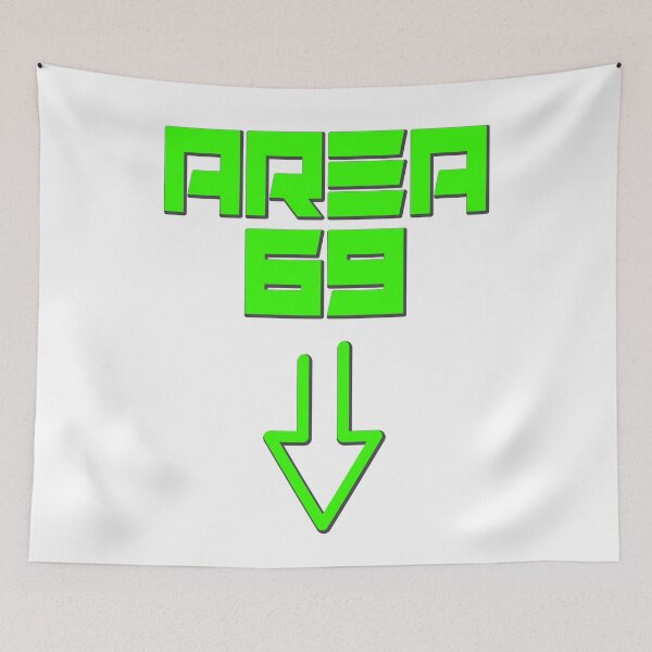 Item preview, Area 69 funny design designed and sold by GreenGuyTees.