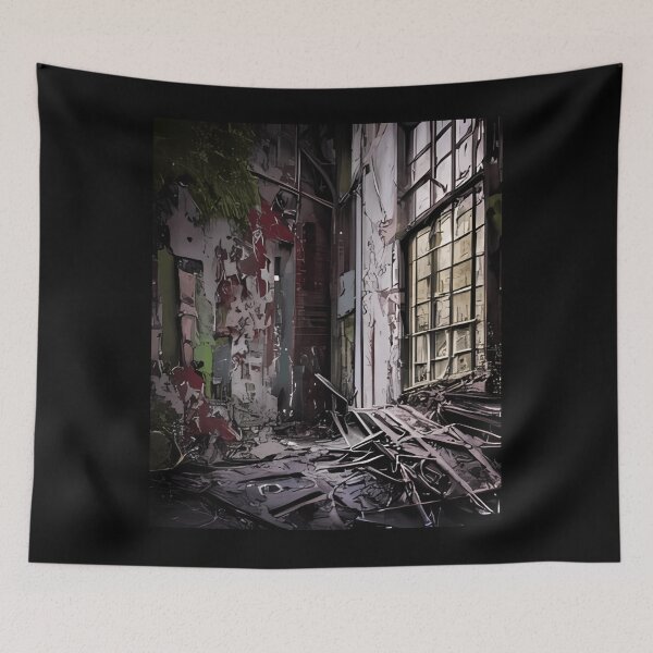 Item preview, Exploring Urban Decay through Abandoned Buildings designed and sold by ChicArtLemones.