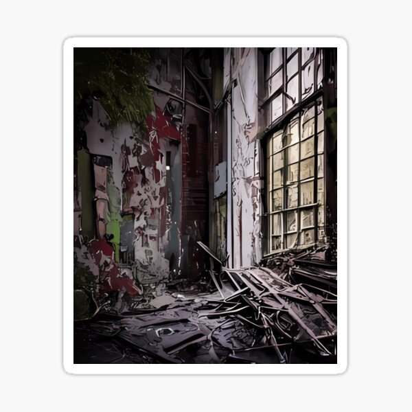 Item preview, Exploring Urban Decay through Abandoned Buildings designed and sold by ChicArtLemones.