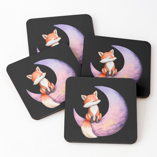 Artikelvorschau, Fuchs-Aquarell entworfen und verkauft von FoxVibes.
