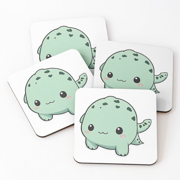 Item preview, cute green dinosaur designed and sold by LaongfongDesign.
