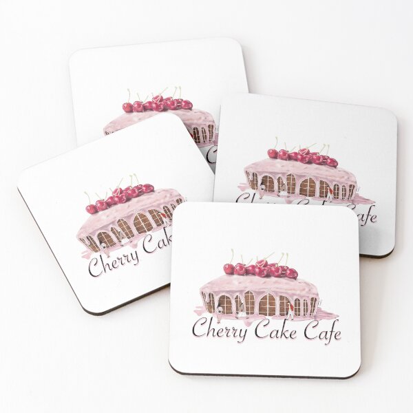 Item preview, Cherry cake cafe designed and sold by OliveOilstudio.