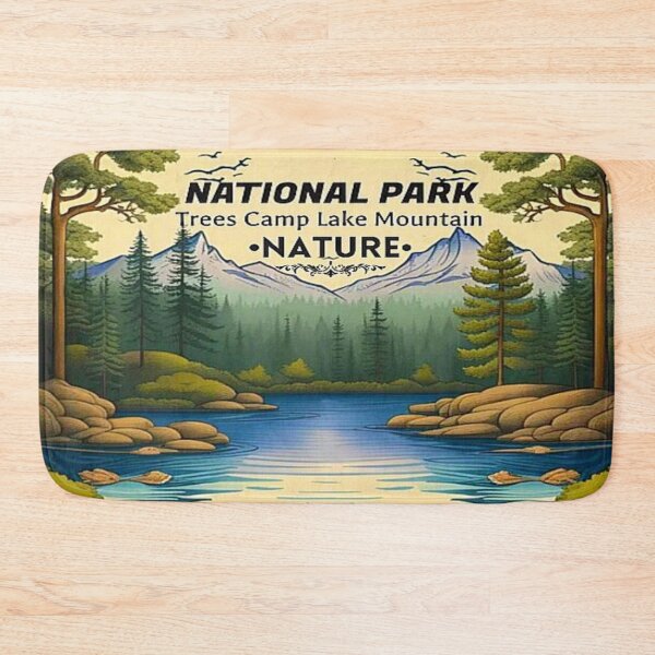 Item preview, NATIONAL PARK natural poster for voyager lover. designed and sold by Giulivo Store Graphic.
