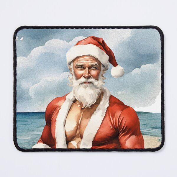 Item preview, Its Lonely Here Without You Baby Retro Watercolour Beach Christmas designed and sold by FrequencyV.