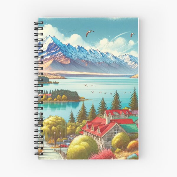 Item preview, Serene Splendor of Lake Tekapo. designed and sold by Era-of-Traveler.