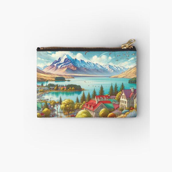 Item preview, Serene Splendor of Lake Tekapo. designed and sold by Era-of-Traveler.