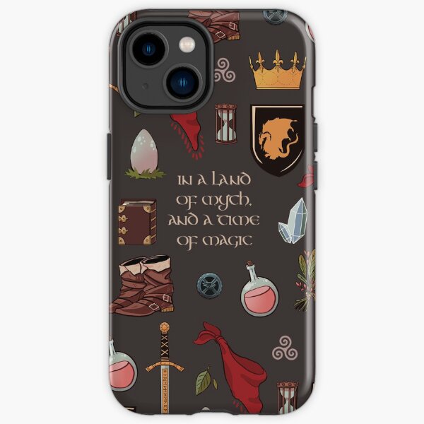 In a land of myth and a time of magic_Merlin iPhone Tough Case