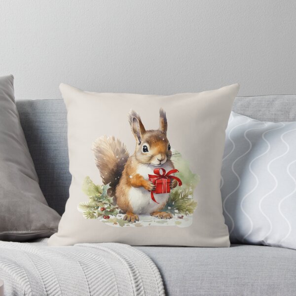 Item preview, Christmas Squirrel designed and sold by Myra365Art.
