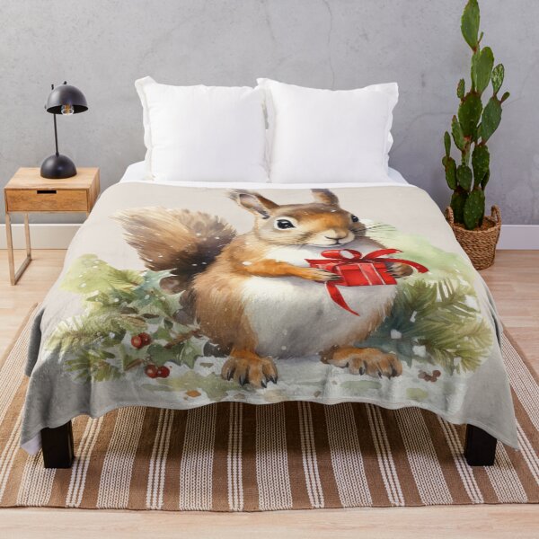 Item preview, Christmas Squirrel designed and sold by Myra365Art.