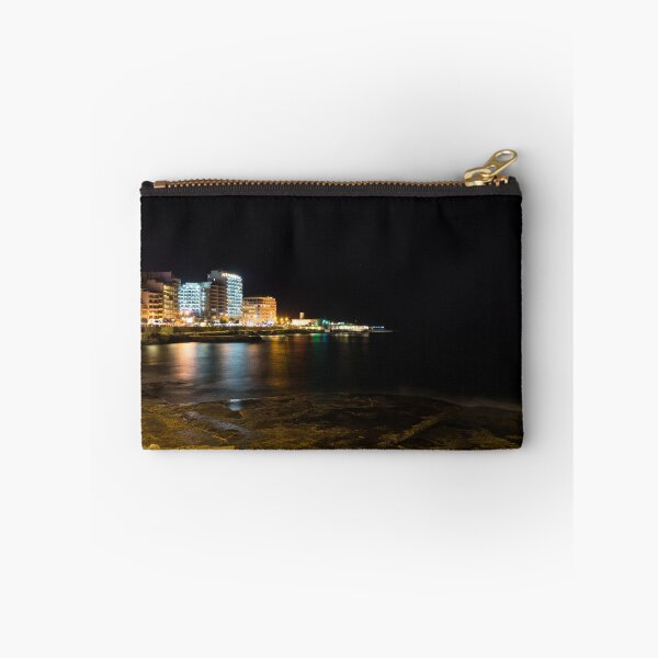 Item preview, Black Night, Bright Lights - Sliema's Famous Waterfront designed and sold by Georgia Mizuleva.