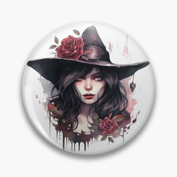 Item preview, Watercolor OxBlood Witch's tools designed and sold by Mandayartstudio.