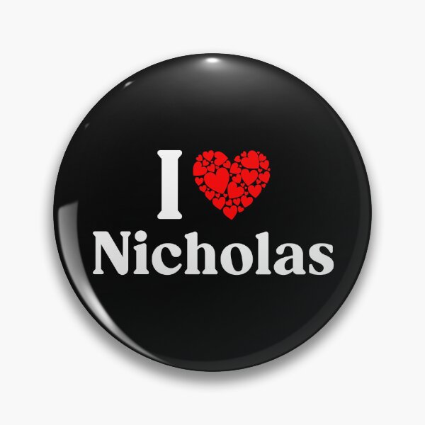 Item preview, Nicholas Heart - I Love Nicholas designed and sold by MiraclePitts.
