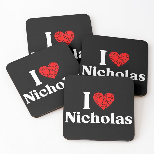 Item preview, Nicholas Heart - I Love Nicholas designed and sold by MiraclePitts.