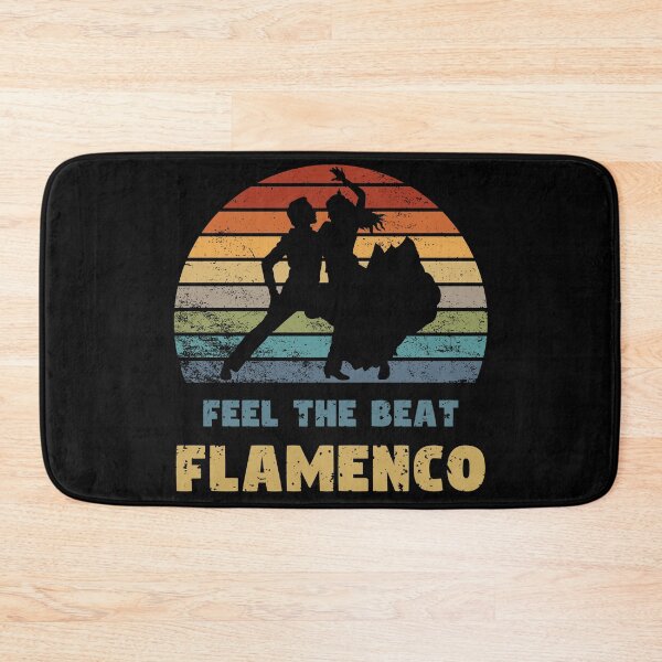 Item preview, Flamenco Feel The Beat Rhythmic Dance Silhouette designed and sold by Quirky Shirts.