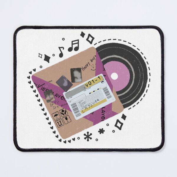 Item preview, V Layover album doodle designed and sold by natashacole.
