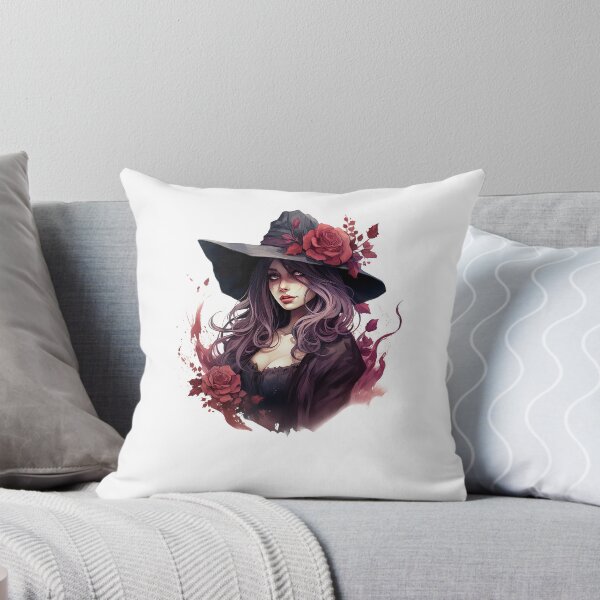 Item preview, Watercolor OxBlood Witch's tools designed and sold by Mandayartstudio.