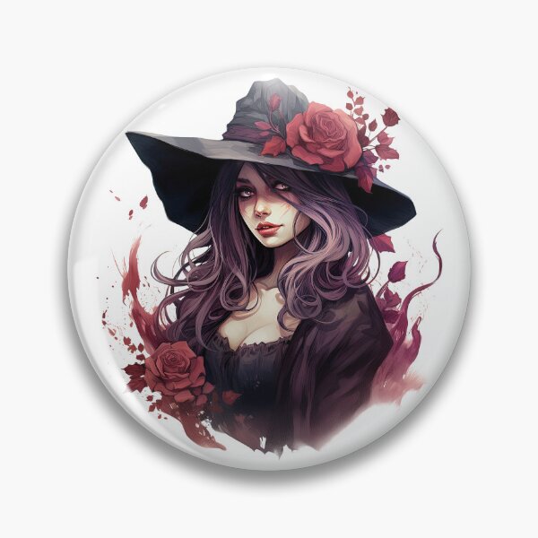 Item preview, Watercolor OxBlood Witch's tools designed and sold by Mandayartstudio.