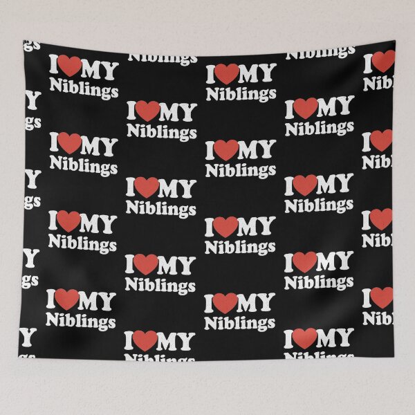 Artikelvorschau, Ich liebe meine Niblings für Tanten und Onkel entworfen und verkauft von SubtleSplit.