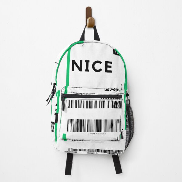 Item preview, Nice, France Airplane Boarding Pass designed and sold by RoamInk.