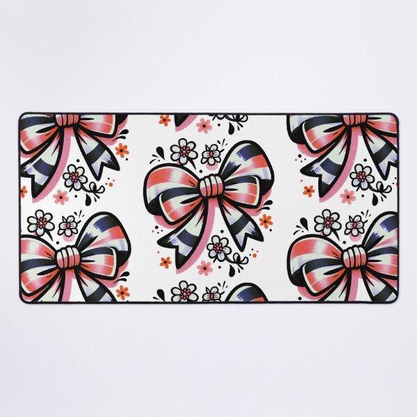 Item preview, Red and Black Bow Graphic Art Illustration designed and sold by Star-Fragment.