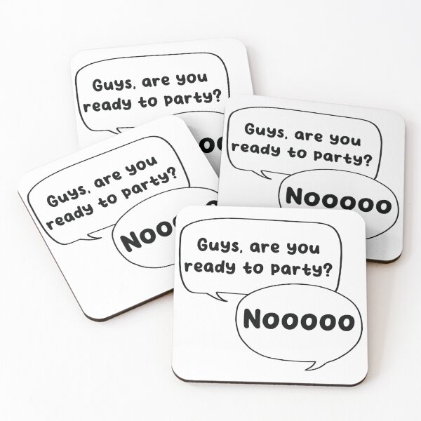Item preview, BTS no party quote designed and sold by natashacole.
