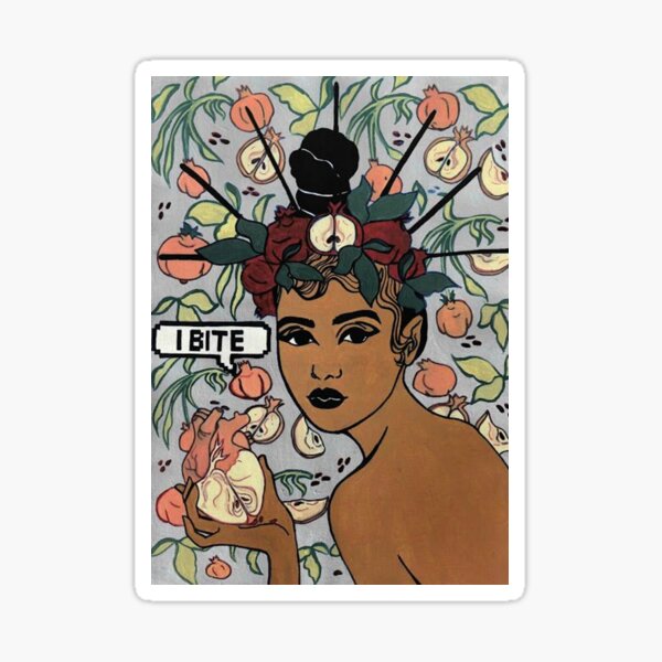 I bite. Sticker