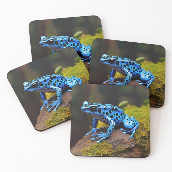 Item preview, Blue Poison Dart Frog 02 designed and sold by Elisabeth Lucas.