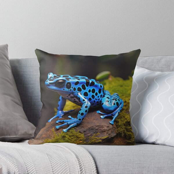 Item preview, Blue Poison Dart Frog 02 designed and sold by Elisabeth Lucas.
