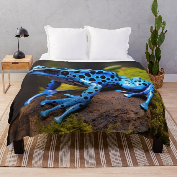 Item preview, Blue Poison Dart Frog 02 designed and sold by Elisabeth Lucas.