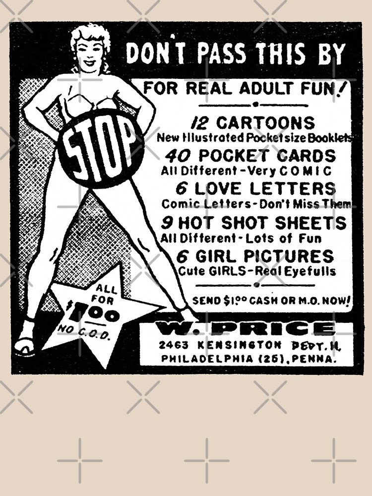 Thumbnail 7 of 7, Classic T-Shirt, Old Ad - Adult Humor designed and sold by George Webber.