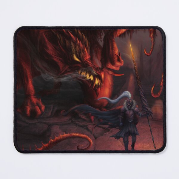 Item preview, The Dragon & His Master designed and sold by Rene Trujillo Illustrations.