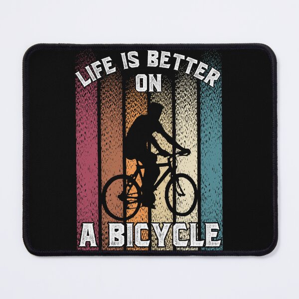 Item preview, Life Is Better On A Bicycle Vintage Cycling Enthusiast designed and sold by Quirky Shirts.