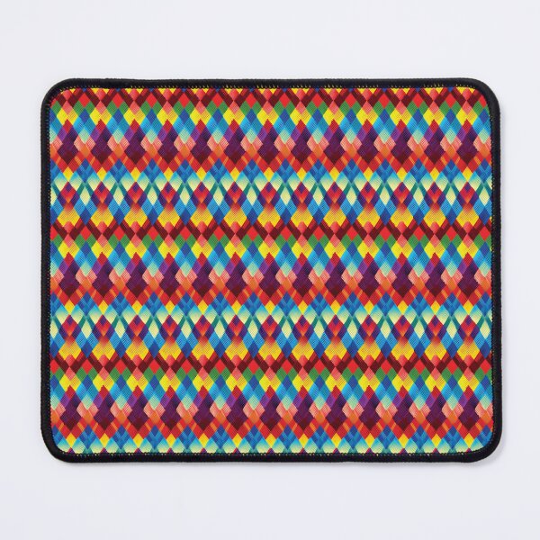 Item preview, Colorful woven fabric seamless pattern 050 designed and sold by Phumtanis66.