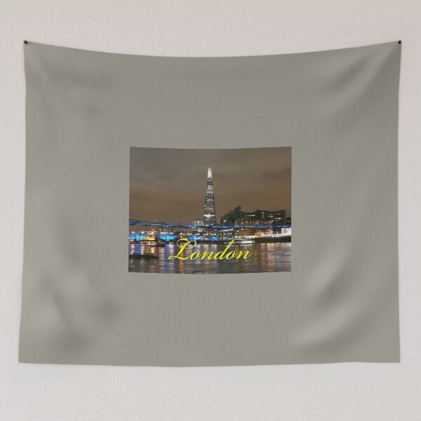 Item preview, The Shard in London at night designed and sold by Picturestation.