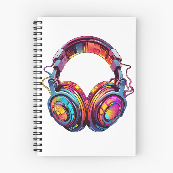 Item preview, EDM Blaze - EDC Electric Beats Headphone Art designed and sold by NovaGenArt.
