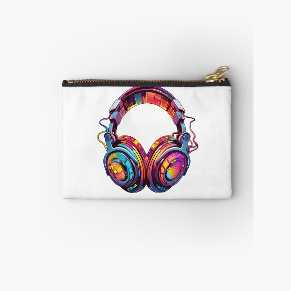 Item preview, EDM Blaze - EDC Electric Beats Headphone Art designed and sold by NovaGenArt.