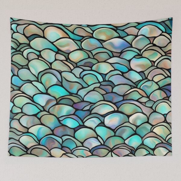 Item preview, Abstract Abalone Shell Pattern designed and sold by calibrit.