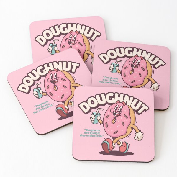 Item preview, Doughnut : Cartoon Character designed and sold by savasanaqueen.
